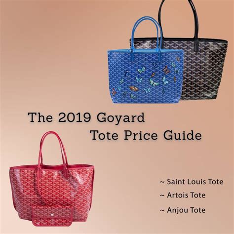 goyard large tote|goyard pm tote price.